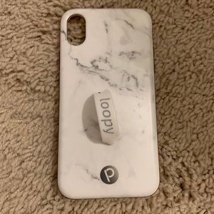 Marble loopy case for iPhone X